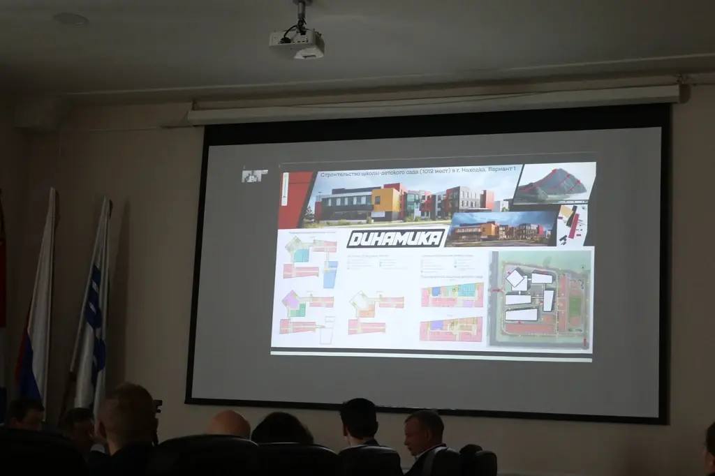 Эскизный проект фасада новой школы на улице Сидоренко утвержден в Находке Эскизный проект фасада новой школы на улице Сидоренко утвержден в Находке