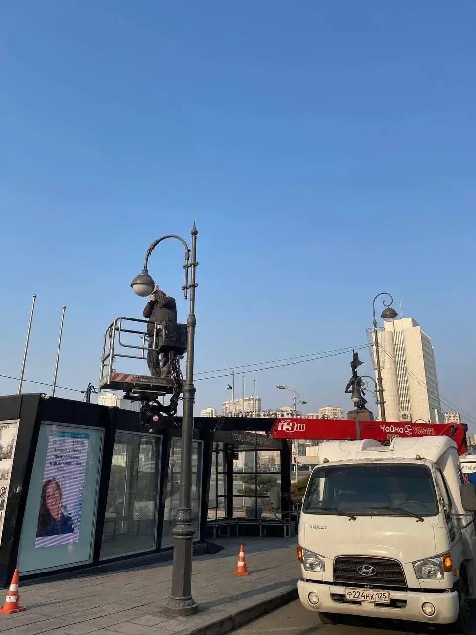 Специалисты «Владсвета» начали акции чистоты Специалисты «Владсвета» начали акции чистоты