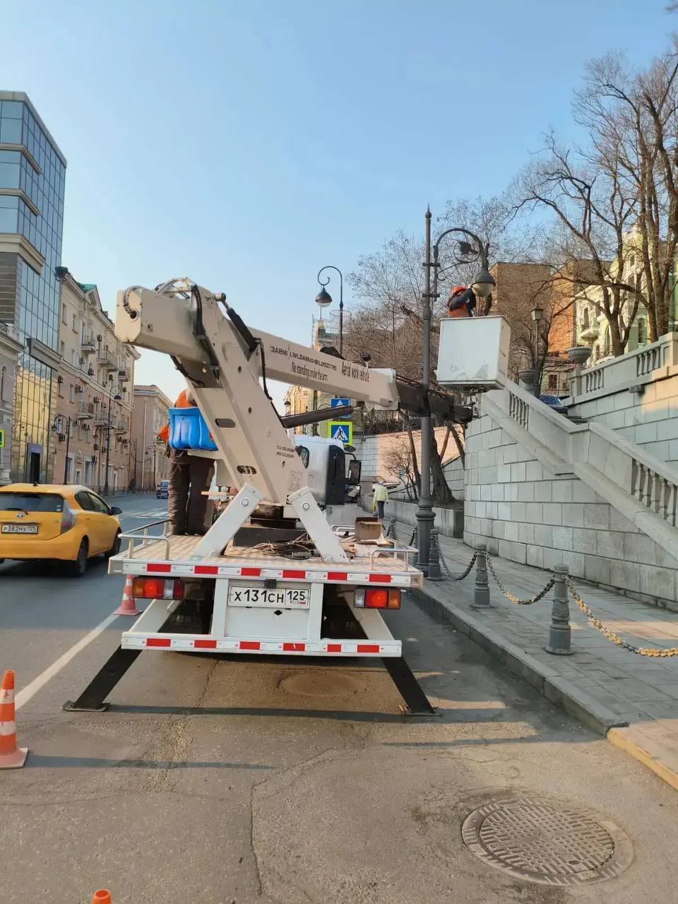 Специалисты «Владсвета» начали акции чистоты Специалисты «Владсвета» начали акции чистоты