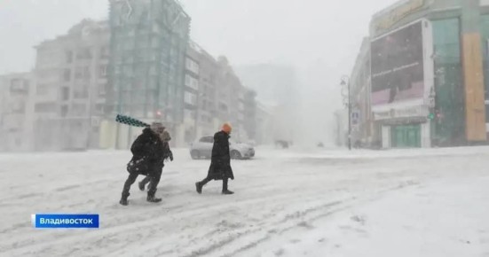 Снегодождь и гололед: серьезное ухудшение погоды ожидается в Приморье