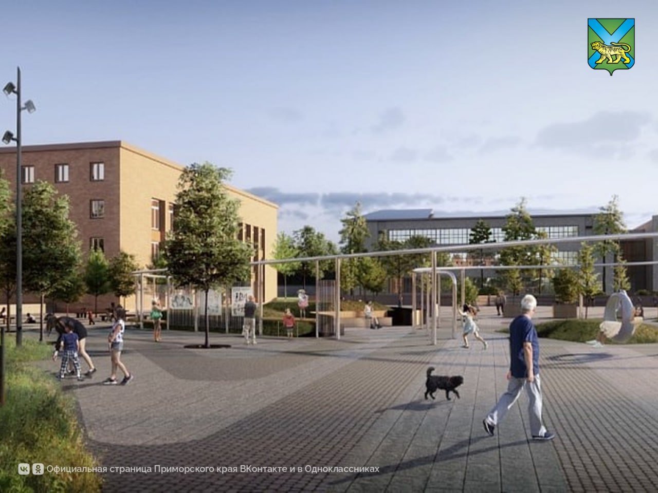 Существенно изменится центральная площадь Лучегорска в этом году