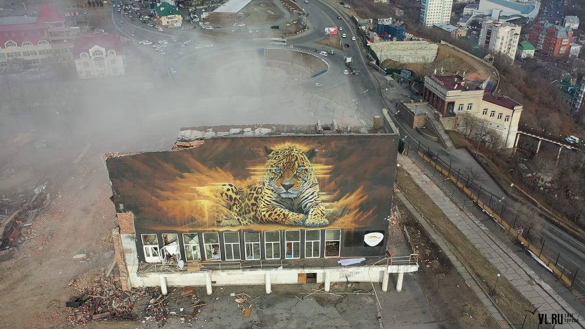 7 лет назад, 26 марта, во Владивостоке начали рушить последнюю стену бывшего корпуса ДВГТУ на Орлиной сопке