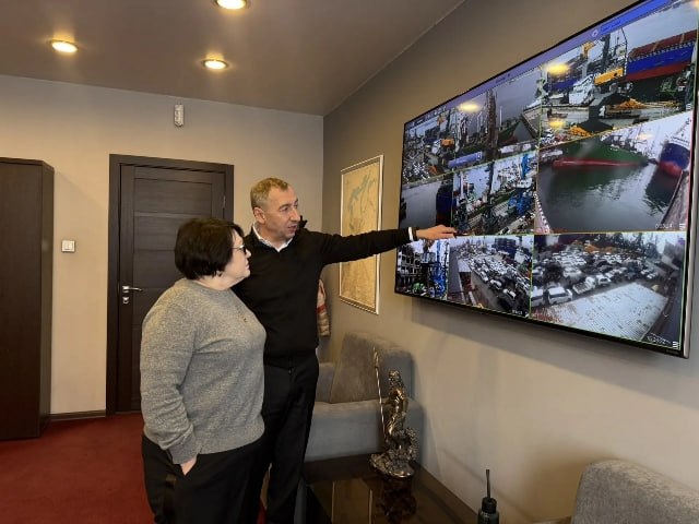 Приморский сенатор посетила ключевые порты региона Приморский сенатор посетила ключевые порты региона