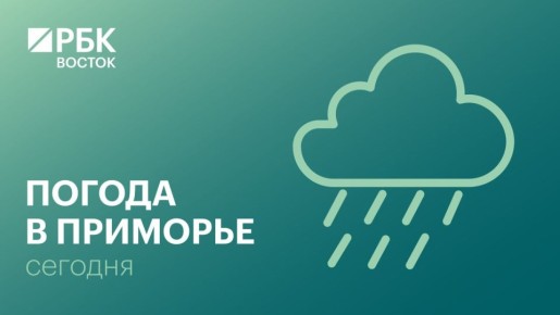 Сегодня в Приморье местами пройдут небольшие и умеренные осадки преимущественно в виде дождя