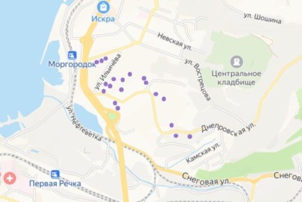 В районе "Молодёжной" 17 домов остались ночью без электричества из-за аварии