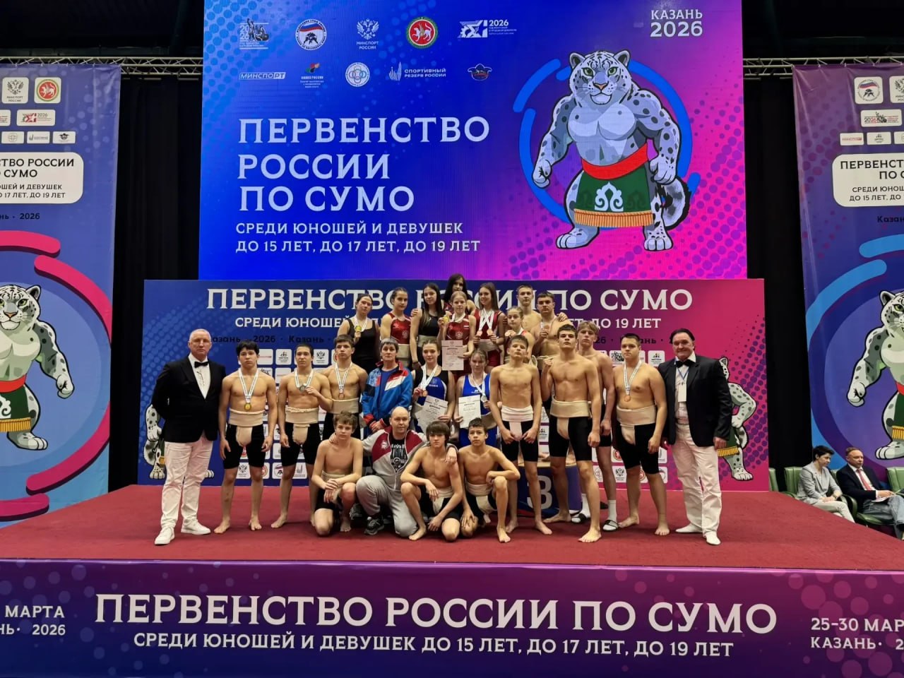 Приморские сумоисты ярко выступили на первенстве России в Казани!