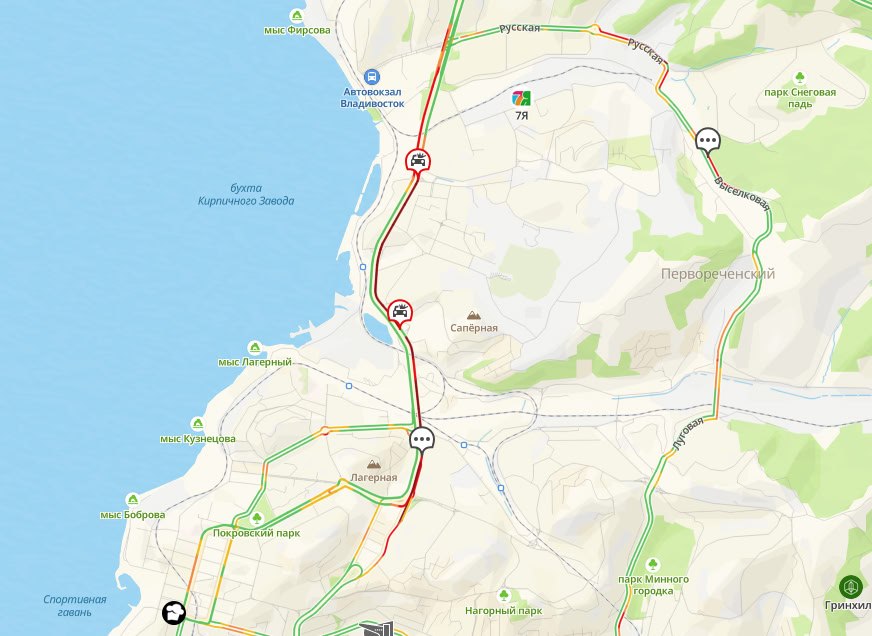В районе Фирсовской развязки водитель за рулём Toyota Corolla Axio съехал с дороги на косогор, снеся при этом дорожные знаки В районе Фирсовской развязки водитель за рулём Toyota Corolla Axio съехал с дороги на косогор, снеся при этом дорожные знаки