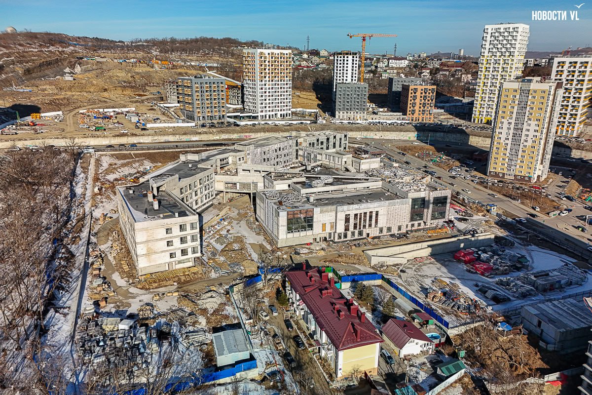 Администрация Владивостока объявила аукцион на достройку школы на Патрокле к 2029 году