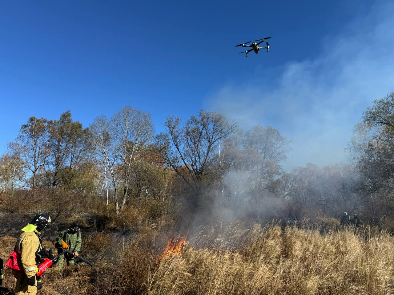 Внимание! Высокая пожарная опасность в Приморье
