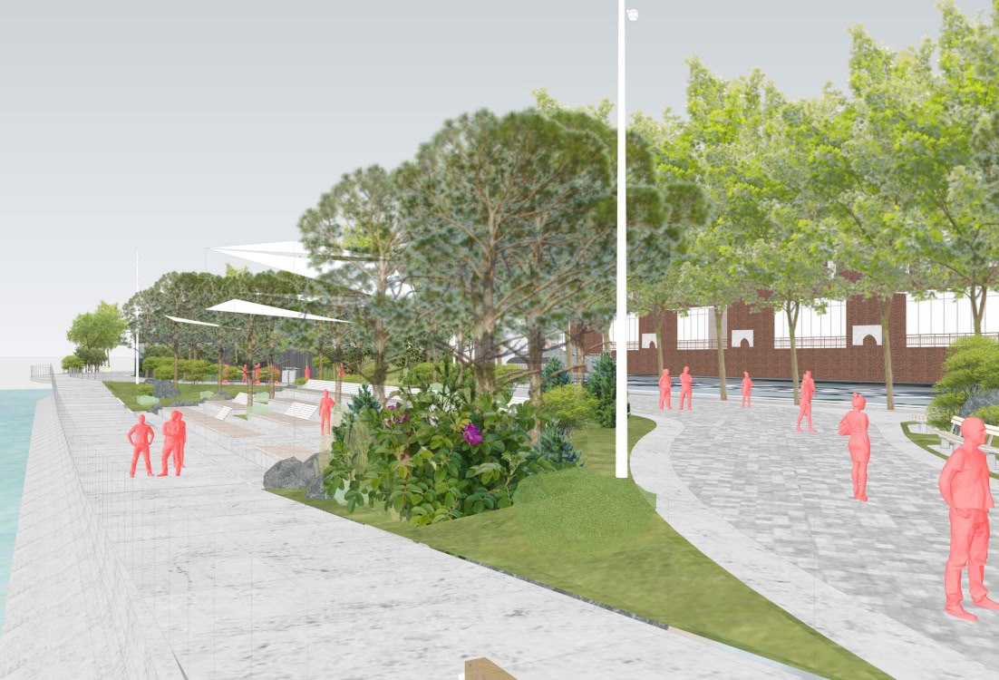 Реконструкция набережной Спортивной гавани Владивостока продолжится этим летом Реконструкция набережной Спортивной гавани Владивостока продолжится этим летом