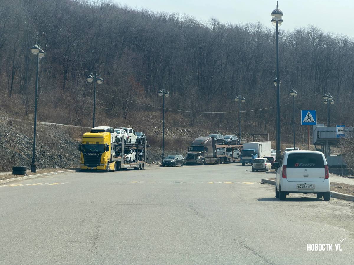 На улице Адмирала Смирнова демонтировали сторожку незаконной парковки, но автовозы не исчезли На улице Адмирала Смирнова демонтировали сторожку незаконной парковки, но автовозы не исчезли