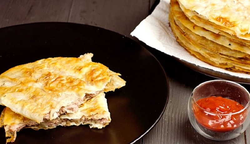 Ленивые чебуреки из лаваша: быстро, просто и вкусно