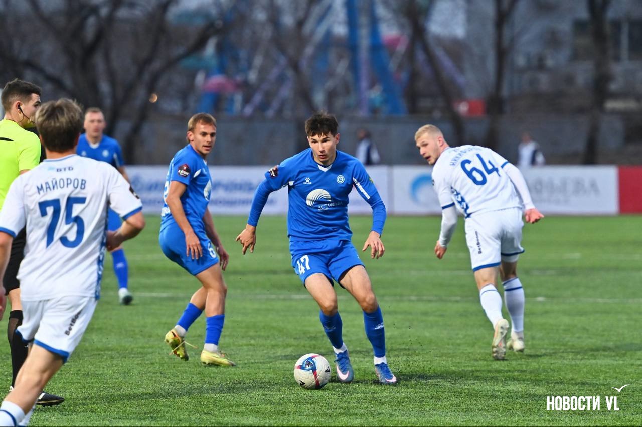 ФК «Динамо-Владивосток» сыграл вничью с дублем московского «Динамо» – 1:1 ФК «Динамо-Владивосток» сыграл вничью с дублем московского «Динамо» – 1:1