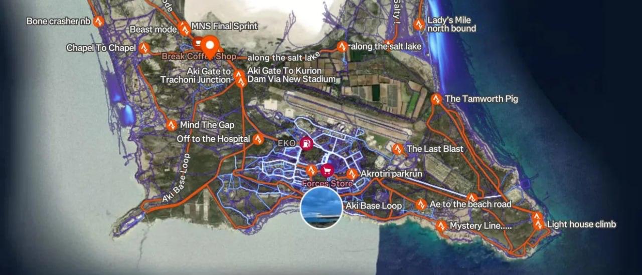 Бегать — врагу помогать. Сотни британских военнослужащих выставили на всеобщее обозрение свои локации на секретных базах — и всё из-за фитнес-приложения Strava Бегать — врагу помогать. Сотни британских военнослужащих выставили на всеобщее обозрение свои локации на секретных базах — и всё из-за фитнес-приложения Strava