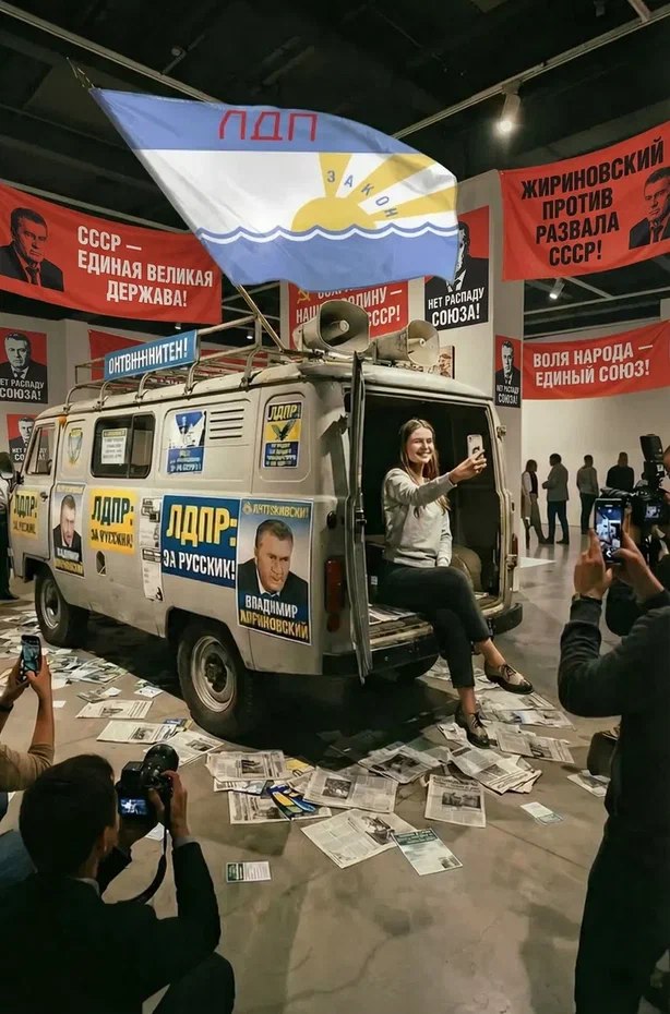 «Поезд Жириновского»: выставка-путешествие в «Манеже» «Поезд Жириновского»: выставка-путешествие в «Манеже»