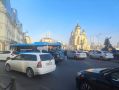 У центральной площади Владивостока "легковушка" столкнулся с пассажирским автобусом