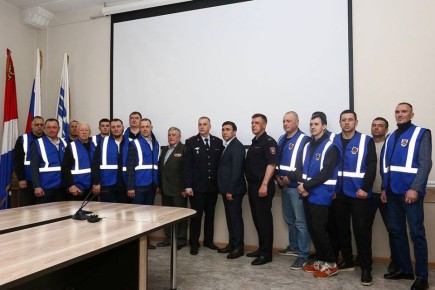 В Находке прошла церемония вручения удостоверений и нагрудных знаков народным дружинникам