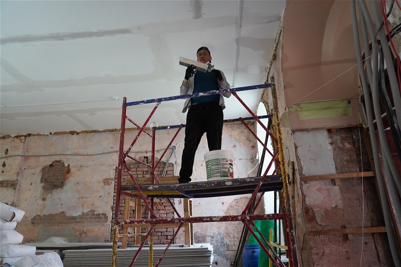 Ремонт в музее Уссурийска: как продвигается обновление здания-памятника Ремонт в музее Уссурийска: как продвигается обновление здания-памятника