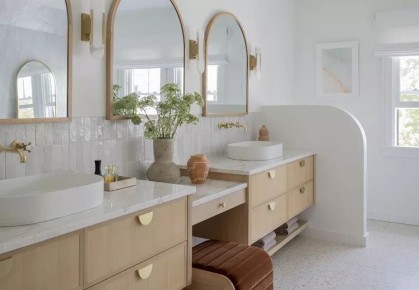 Организация хранения под раковиной в ванной