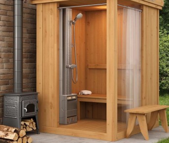 Как дровяной подогрев перевернул представление о летнем душе