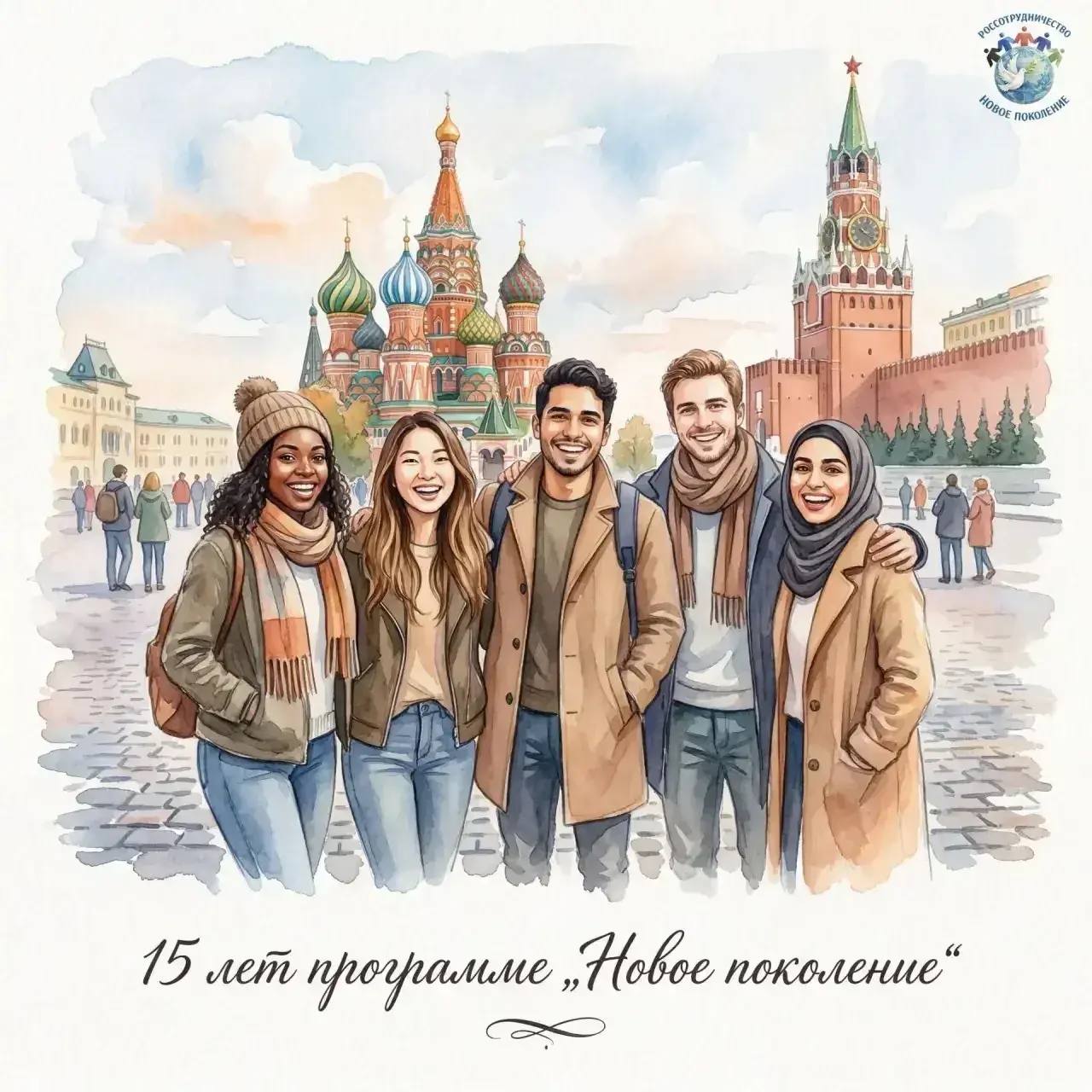 Флагманскому молодёжному проекту Россотрудничества – программе «Новое поколение» – в 2026 году исполняется 15 лет!