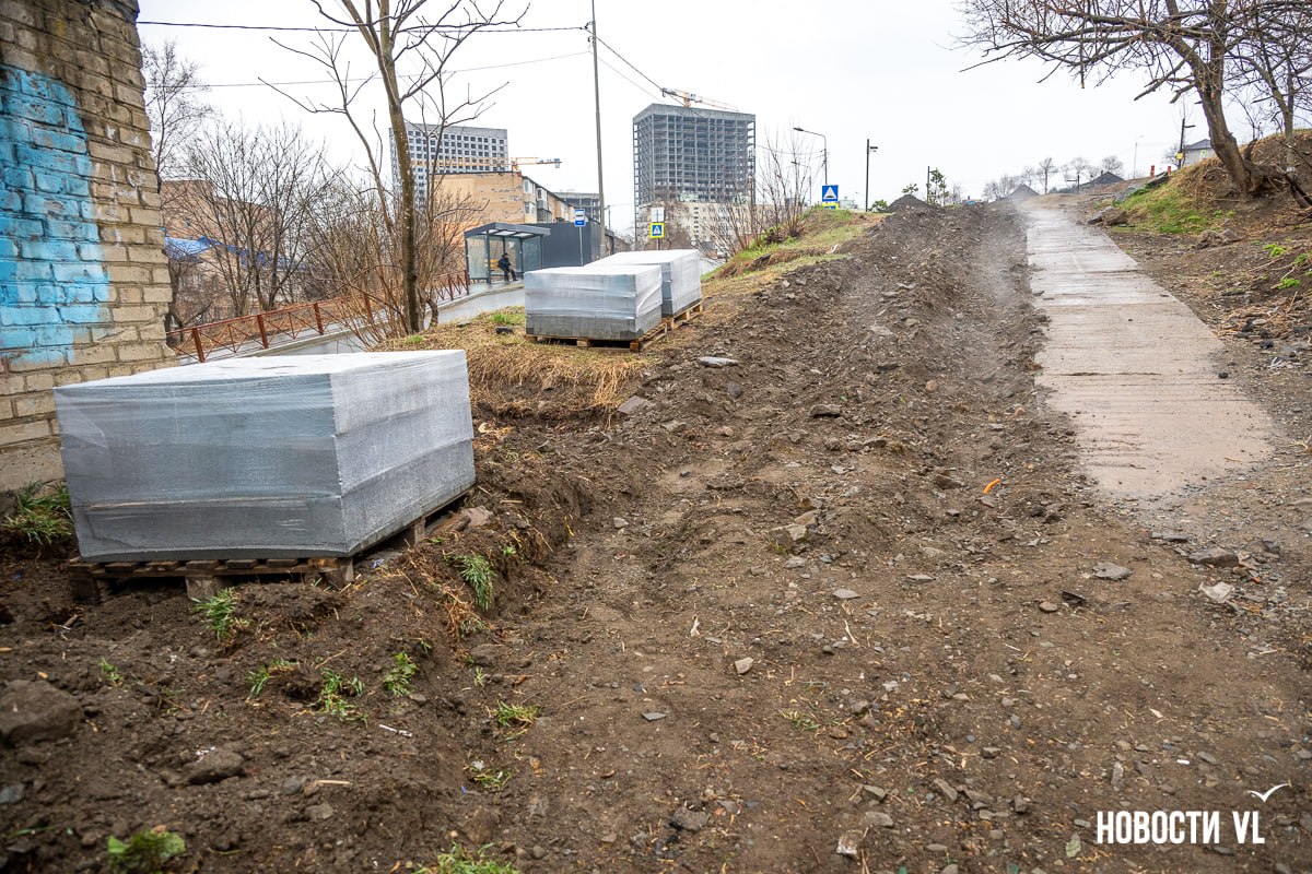 К озеру с черепахами во Владивостоке строят ещё одну пешеходную дорожку К озеру с черепахами во Владивостоке строят ещё одну пешеходную дорожку