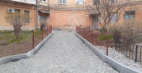 В Находке началось благоустройство придомовых территорий