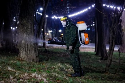 В целях обеспечения безопасности граждан, все парки, скверы, кладбища и иные общественные зоны Владивостока подвергаются обработке против клещей