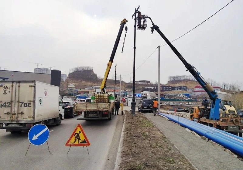 На перекрёстке Анны Щетининой – Выселковой – Днепровской – Бородинской идут дорожные работы На перекрёстке Анны Щетининой – Выселковой – Днепровской – Бородинской идут дорожные работы
