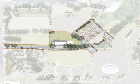 Общественное пространство выше Спортивной набережной обновят до конца года