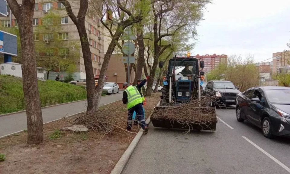 Сегодня во Владивостоке: работы на инженерных сетях, дорожной инфраструктуре, демонтаж объектов и санитарная уборка Сегодня во Владивостоке: работы на инженерных сетях, дорожной инфраструктуре, демонтаж объектов и санитарная уборка