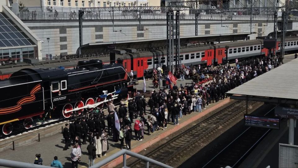 Во Владивостоке снова встретят передвижную экспозицию "Поезд Победы", посвященную событиям Великой Отечественной войны