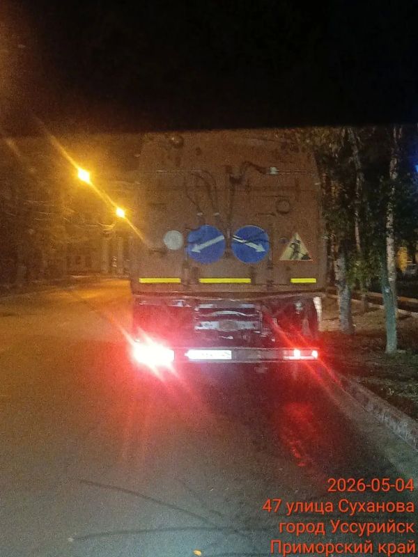 Коммунальные службы Уссурийска проводят содержание дорожной сети Коммунальные службы Уссурийска проводят содержание дорожной сети