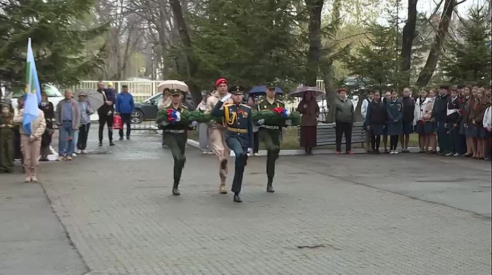 В Лесозаводске состоялся митинг, посвящённый Дню Победы