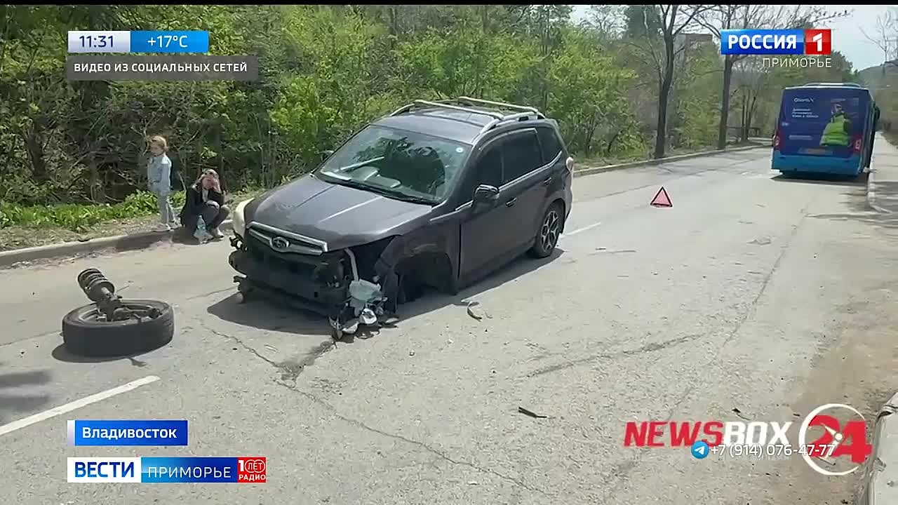 Во вторые длинные выходные (9-11 мая) месяца в Приморье зафиксирован всплеск дорожных аварий 133 ДТП против 106 происшествий в первомайские дни