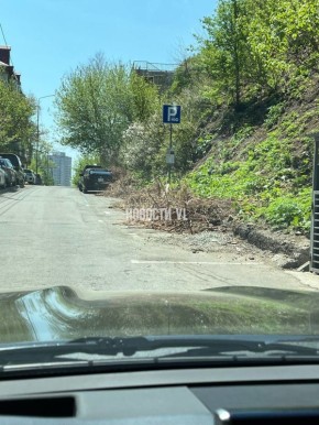 Наш читатель сообщает, что платная парковка в районе Посьетской, 30 - 38 завалена ветками и мусором, также оказались недоступны и места для инвалидов