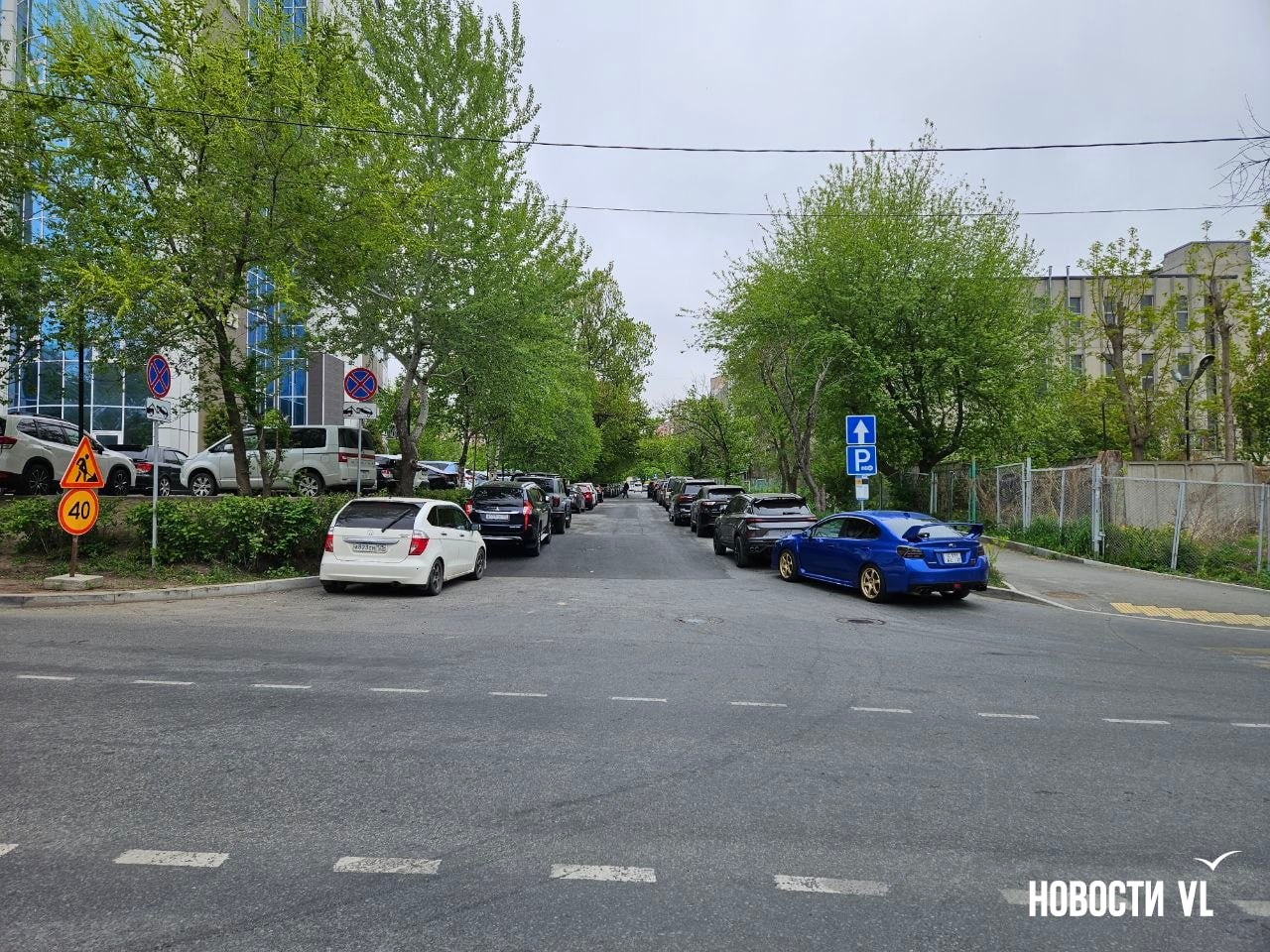 Городские дорожные службы завершили ремонт проезда по проспекту Красного Знамени между улицей Иманской и Океанским проспектом