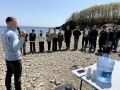 Пляж в поселке Рыбачий во Владивостоке очистили от мусора