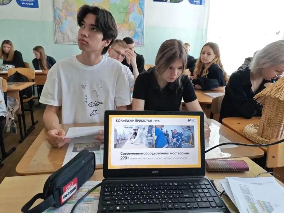 Ученики школ Артёма теперь знают, куда идти учиться после 9 класса