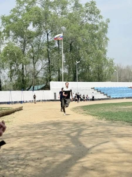 В Пограничном округе Приморья полицейские и школьники провели спортивное мероприяти В Пограничном округе Приморья полицейские и школьники провели спортивное мероприяти