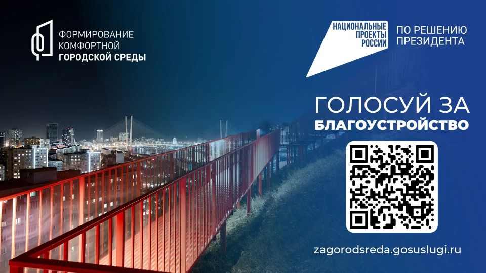 Более 51 тысячи жителей дальневосточной столицы проголосовали за скверы и парки для благоустройства в 2027 году