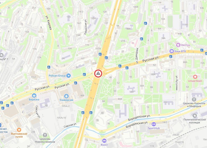 Около 50 домов в районе Второй Речки остались без света Около 50 домов в районе Второй Речки остались без света