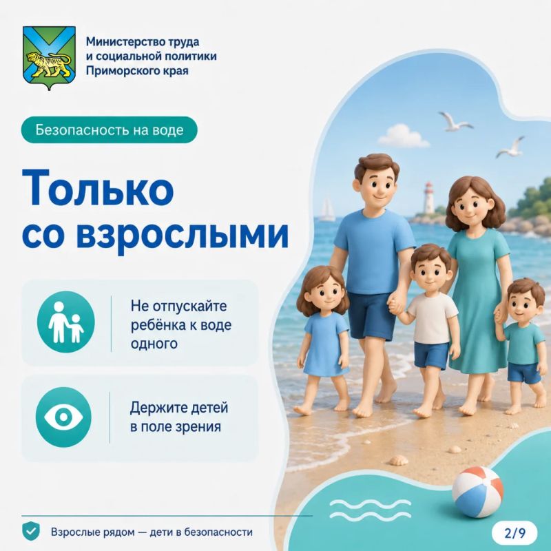Безопасность детей у воды — ответственность взрослых Безопасность детей у воды — ответственность взрослых