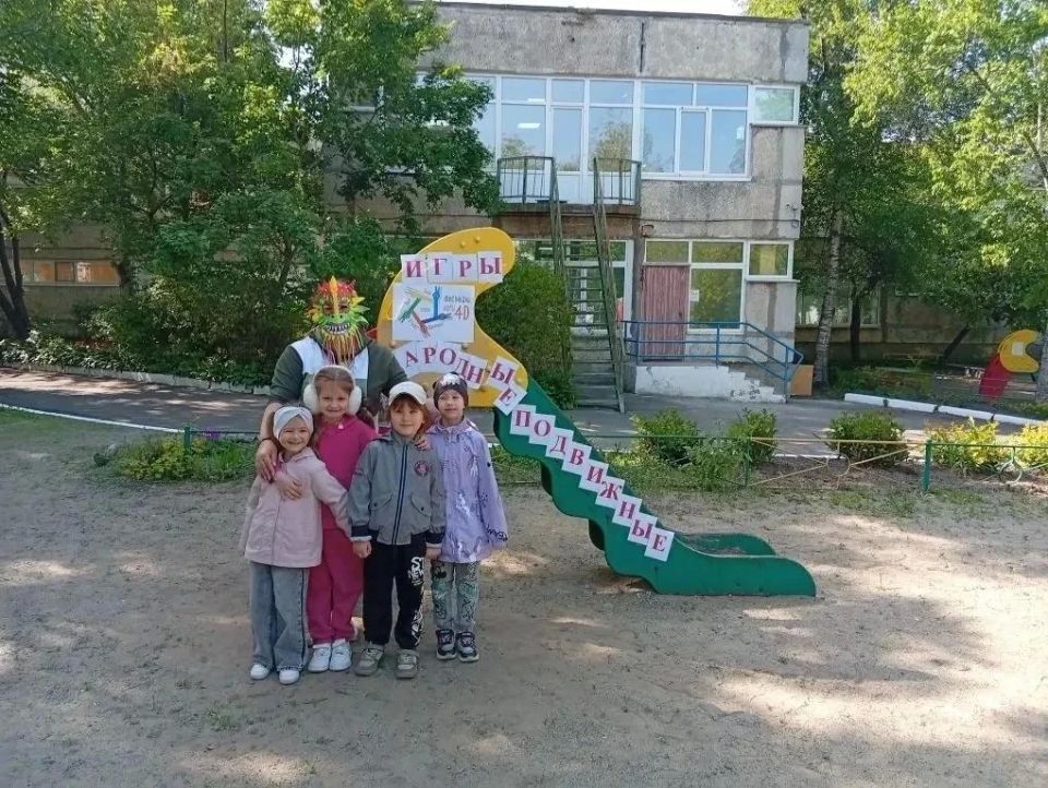 Дети и родители провели день вместе — во дворе детского сада №5 Владивостока