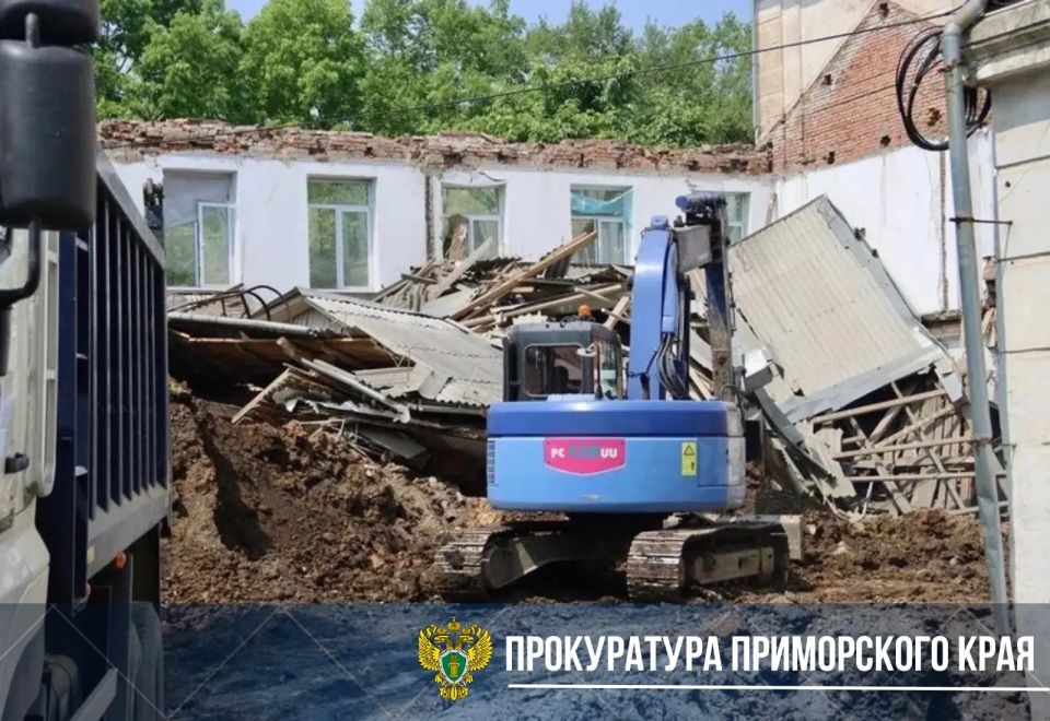 Суд вынес приговор по уголовному делу о нарушении правил безопасности при проведении капитального ремонта школы в г. Артёме