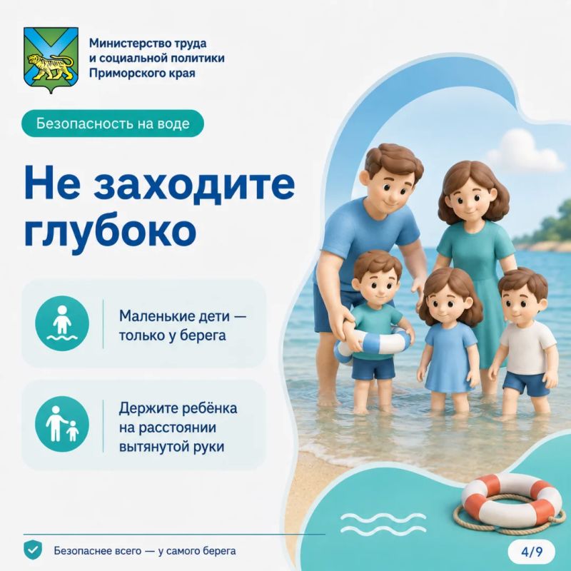 Безопасность детей у воды — ответственность взрослых Безопасность детей у воды — ответственность взрослых