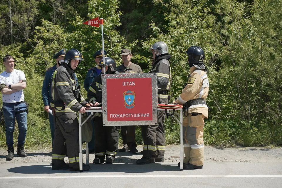 На острове Русский стартовала практическая часть российско-китайских учений по медицине катастроф На острове Русский стартовала практическая часть российско-китайских учений по медицине катастроф