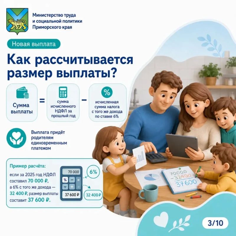 Новая ежегодная семейная выплата: что важно знать родителям Новая ежегодная семейная выплата: что важно знать родителям