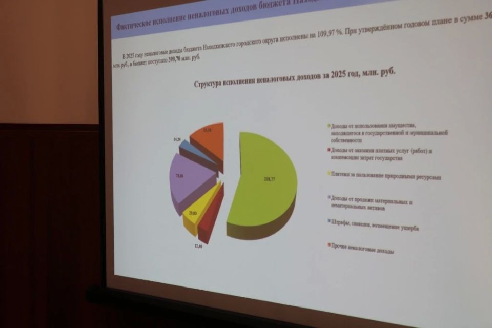 Бюджет Находки за 2025 год имеет социальную направленность Бюджет Находки за 2025 год имеет социальную направленность