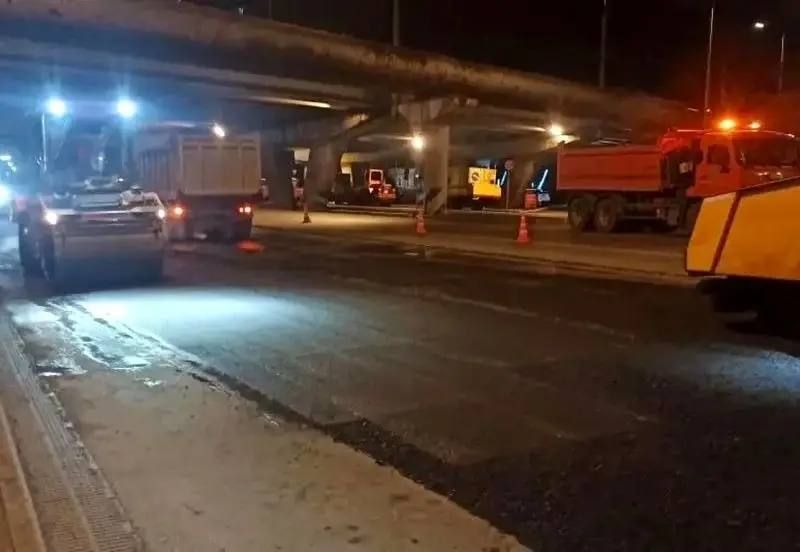 На пересечении Народного и Океанского проспектов во Владивостоке провели дорожный ремонт На пересечении Народного и Океанского проспектов во Владивостоке провели дорожный ремонт